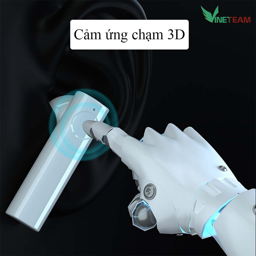 VINETTEAM X5 Tai Nghe Bluetooth TWS 5.1 Lõi Kép Có Mic Không Dây Đàm Thoại Chống Nước IPX7,Âm Thanh Vòm 9D, Dock Sạc Có Màn Hình Led ,Dung Lượng 2000mah Kiêm Sạc Dự Phòng Cho Tai Nghe Và Điện Thoại-4382- Hàng Chính Hãng