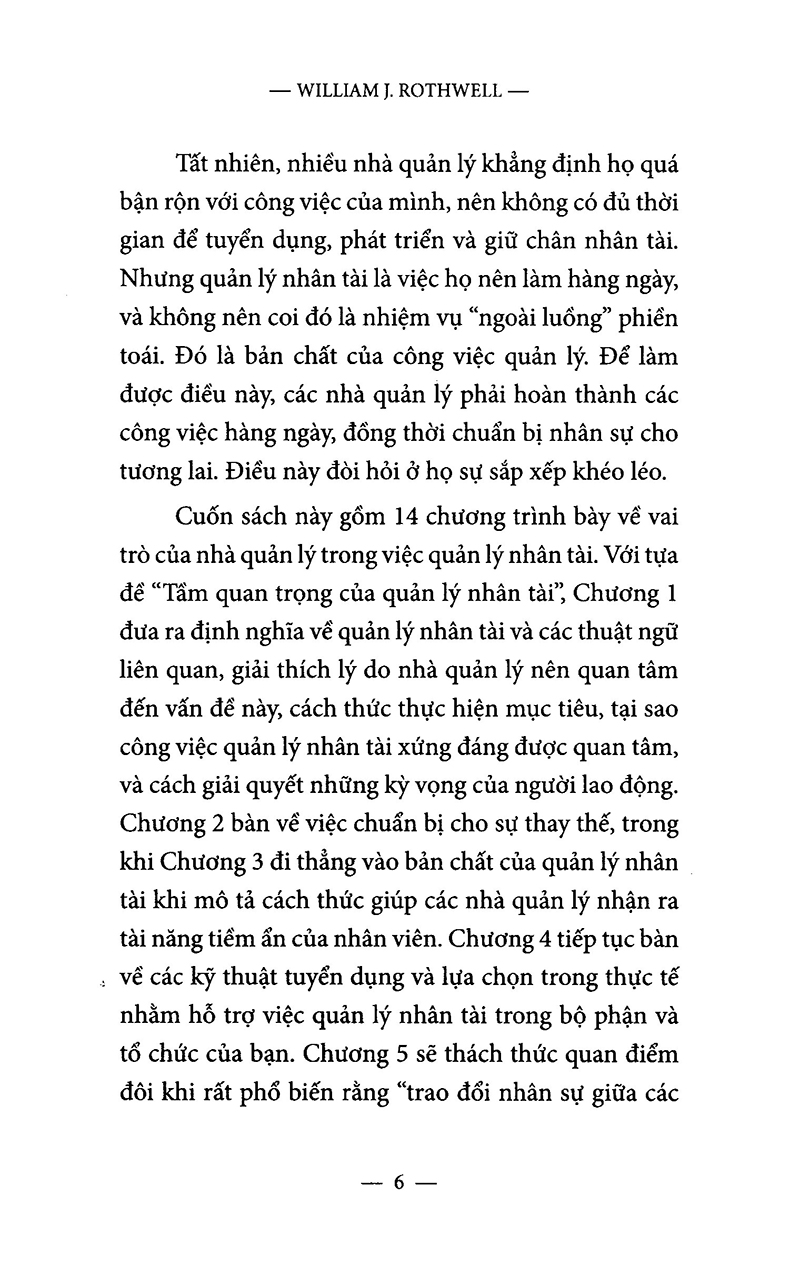 Tối đa hóa năng lực nhân viên - William J. Rothwell