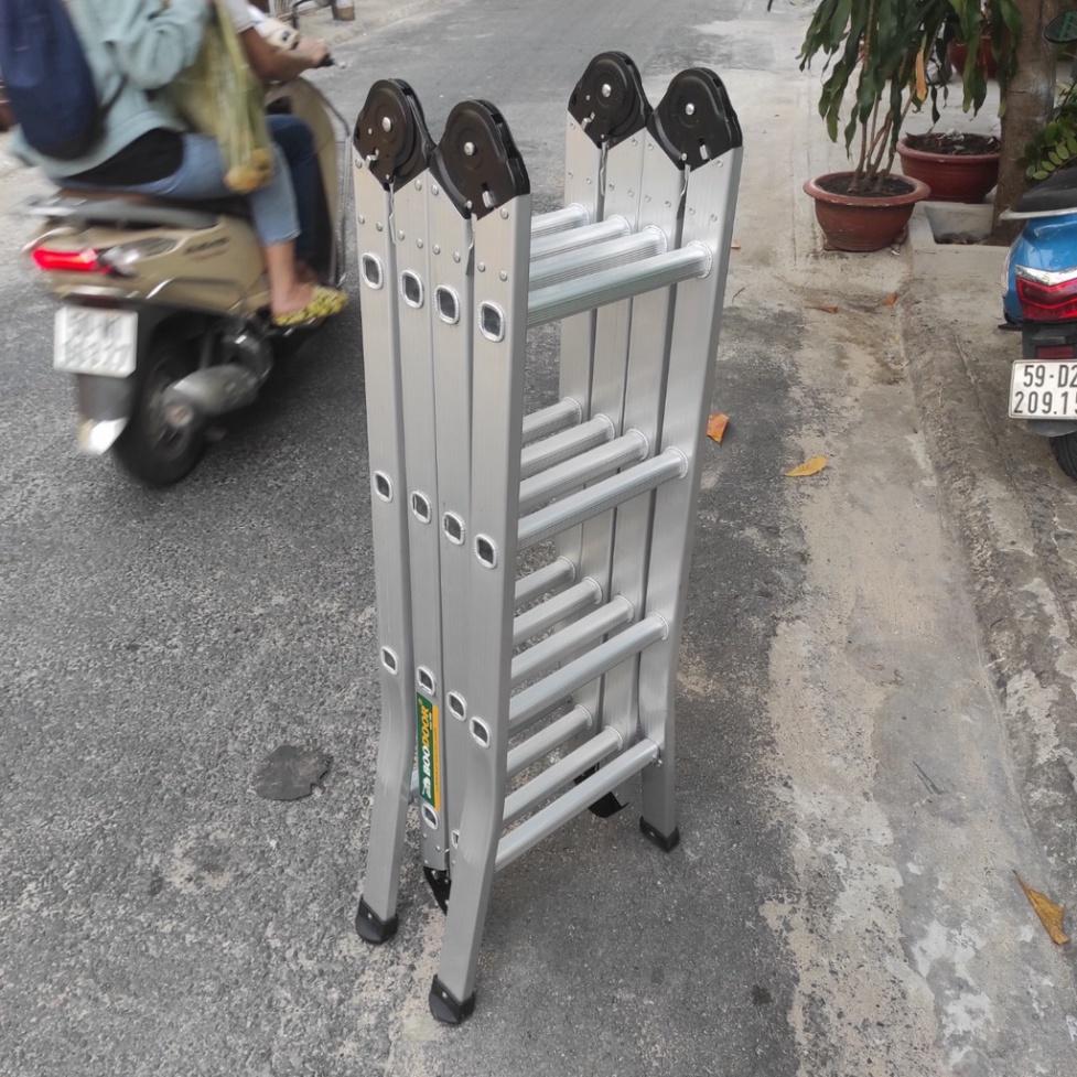 Thang gấp 4 khúc 2.5m Boodoor M25