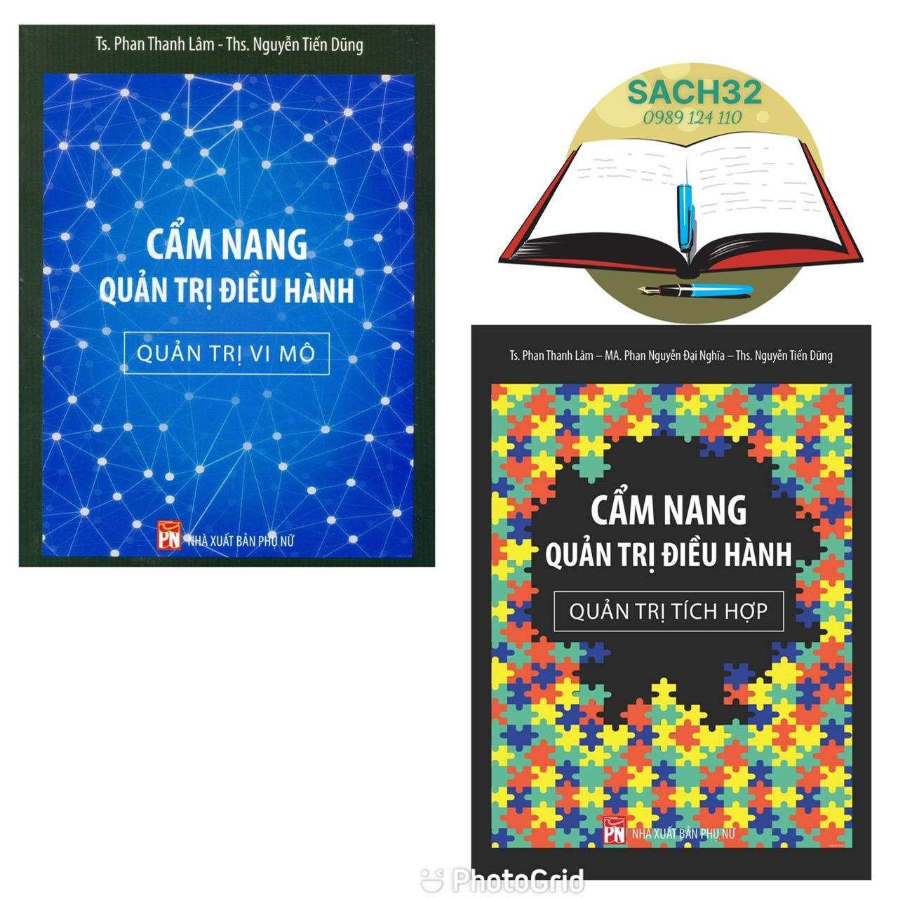 Combo 2 cuốn Cẩm Nang Quản Trị Điều Hành - Quản Trị Vi Mô + Quản Trị Tích Hợp