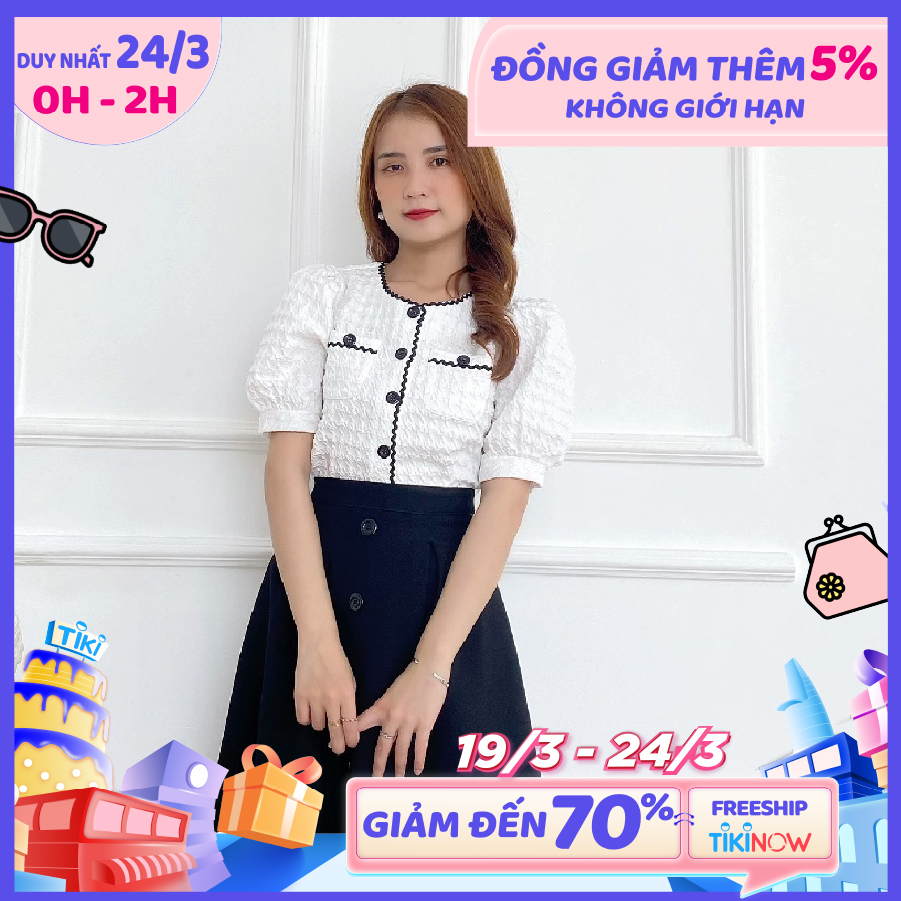 Áo ngắn phong cách BEMINE A98TRANG