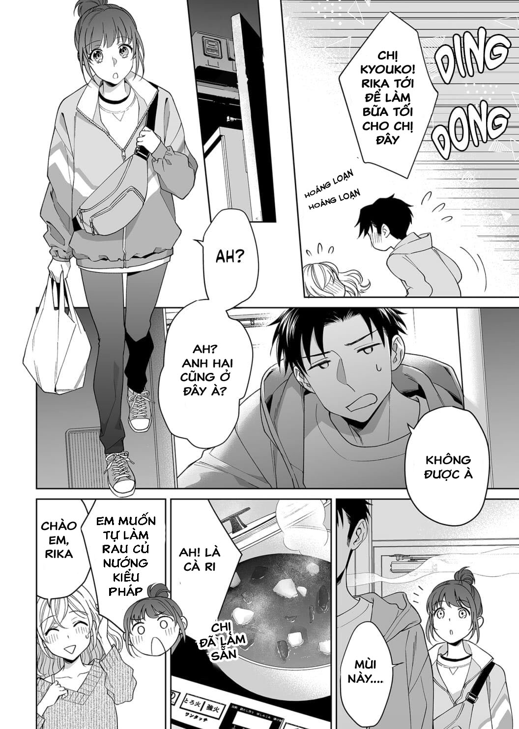 bạn trai cảnh sát là kẻ dê xòm?!? chapter 15.5 4