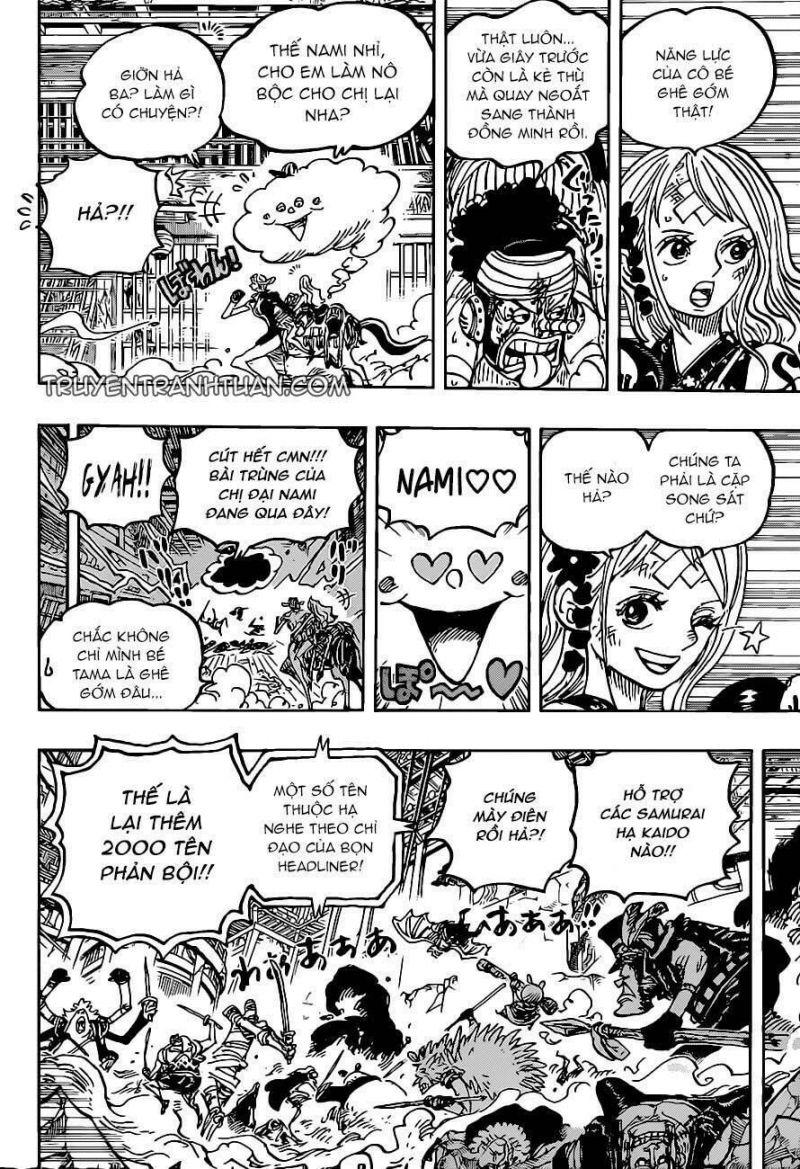 đảo hải tặc - one piece chapter 1018 4