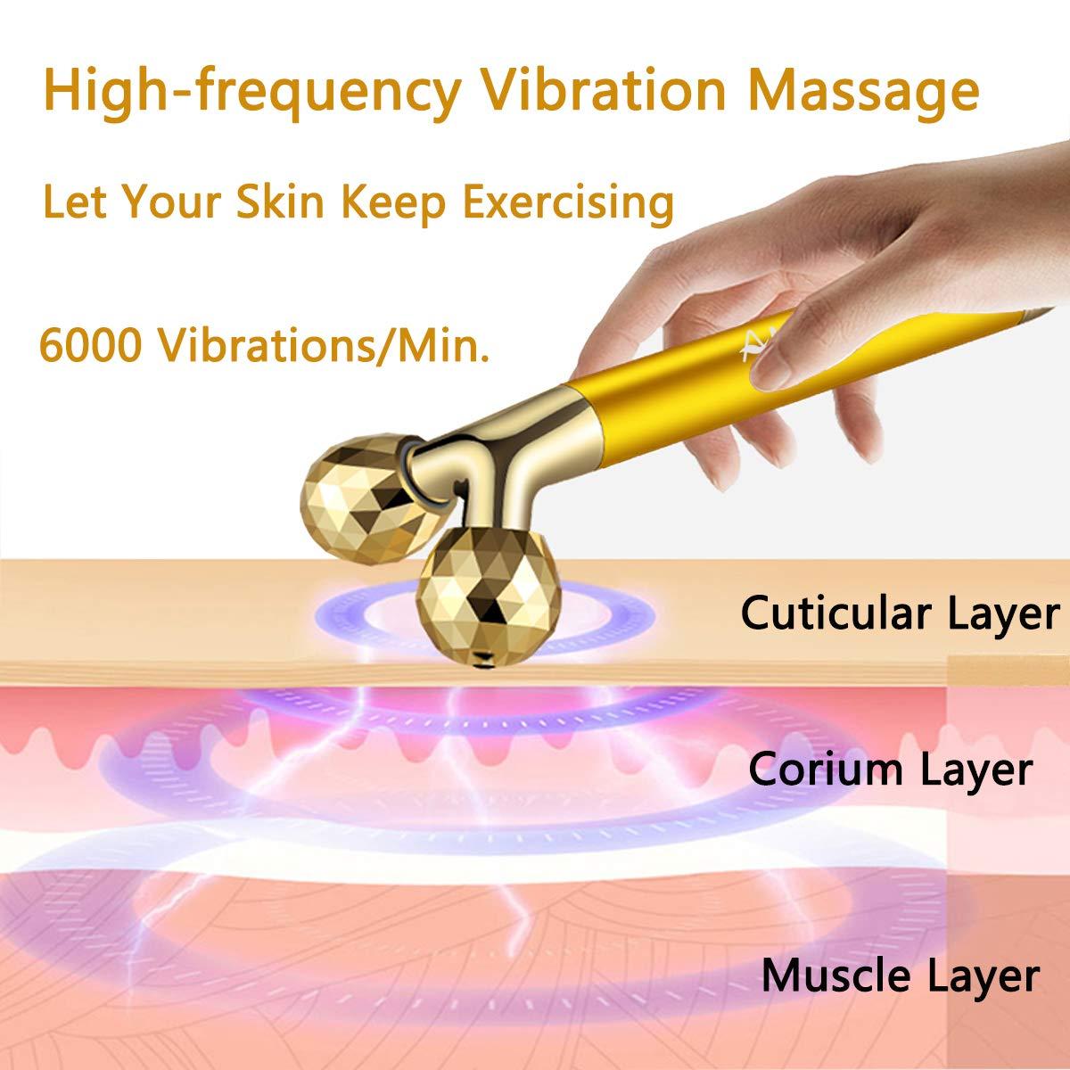 Máy mát xa mặt chống lão hóa 2 trong 1, Máy mát xa mắt massage Sonic Massage, ANION