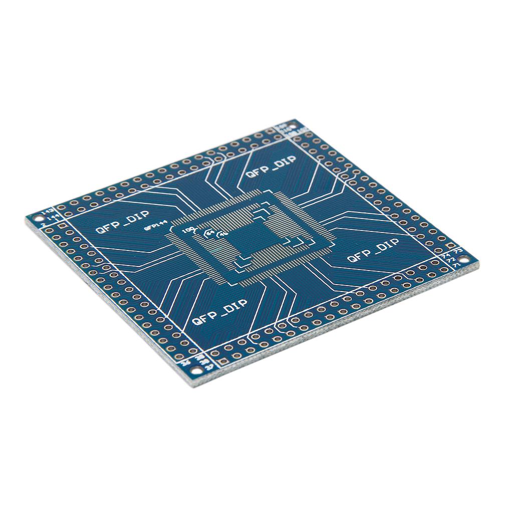 QFP 32-144 Pin Dip Switch Via Double-sided Pin Board
