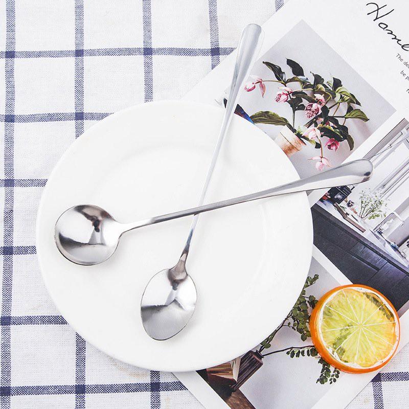 Muỗng Khuấy Tay Cầm Dài Inox Muỗng Khuấy Cà Phê, Trà, Súp Cao Cấp