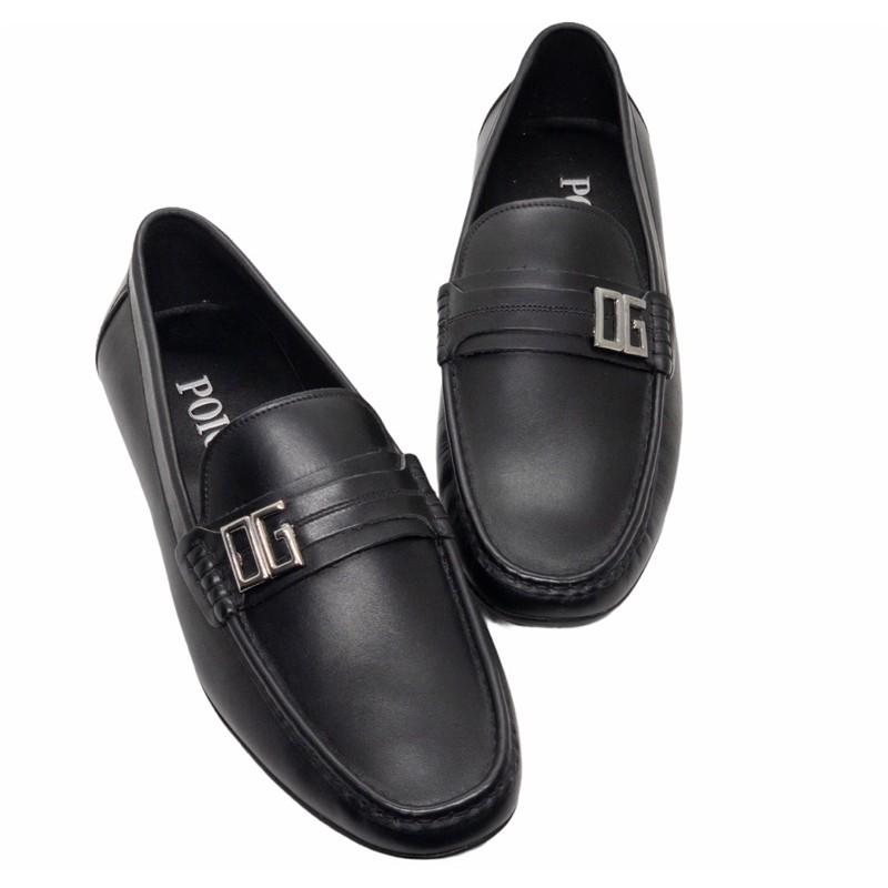 Giầy lười, giầy mọi nam Tomshoes, cam kết da thật 100%