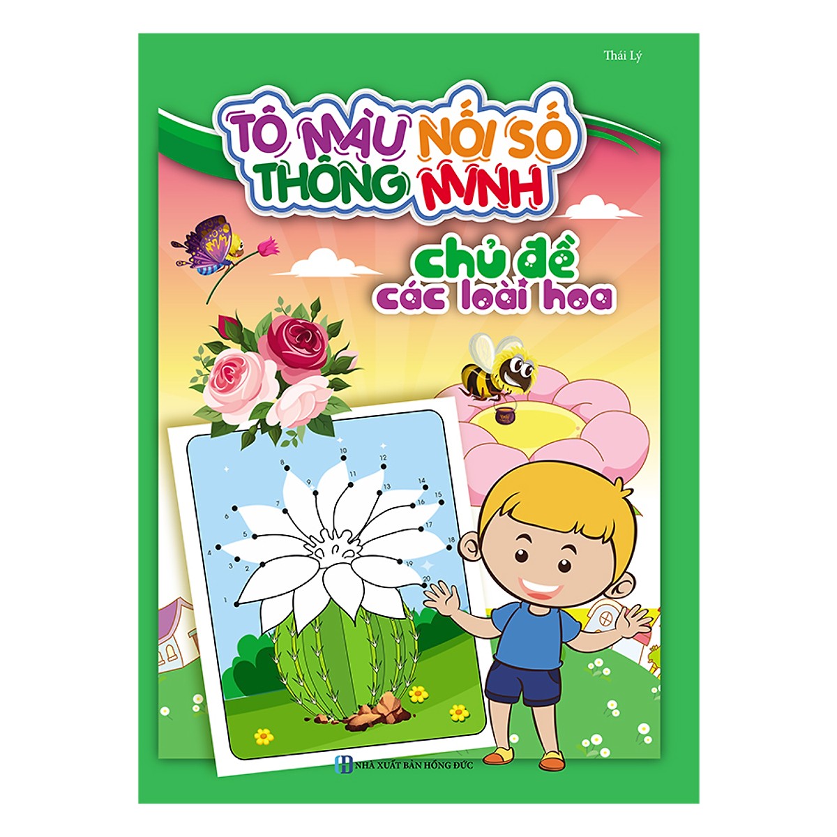 Tô Màu Nối Số Thông Minh Cho Bé 3-6 Tuổi