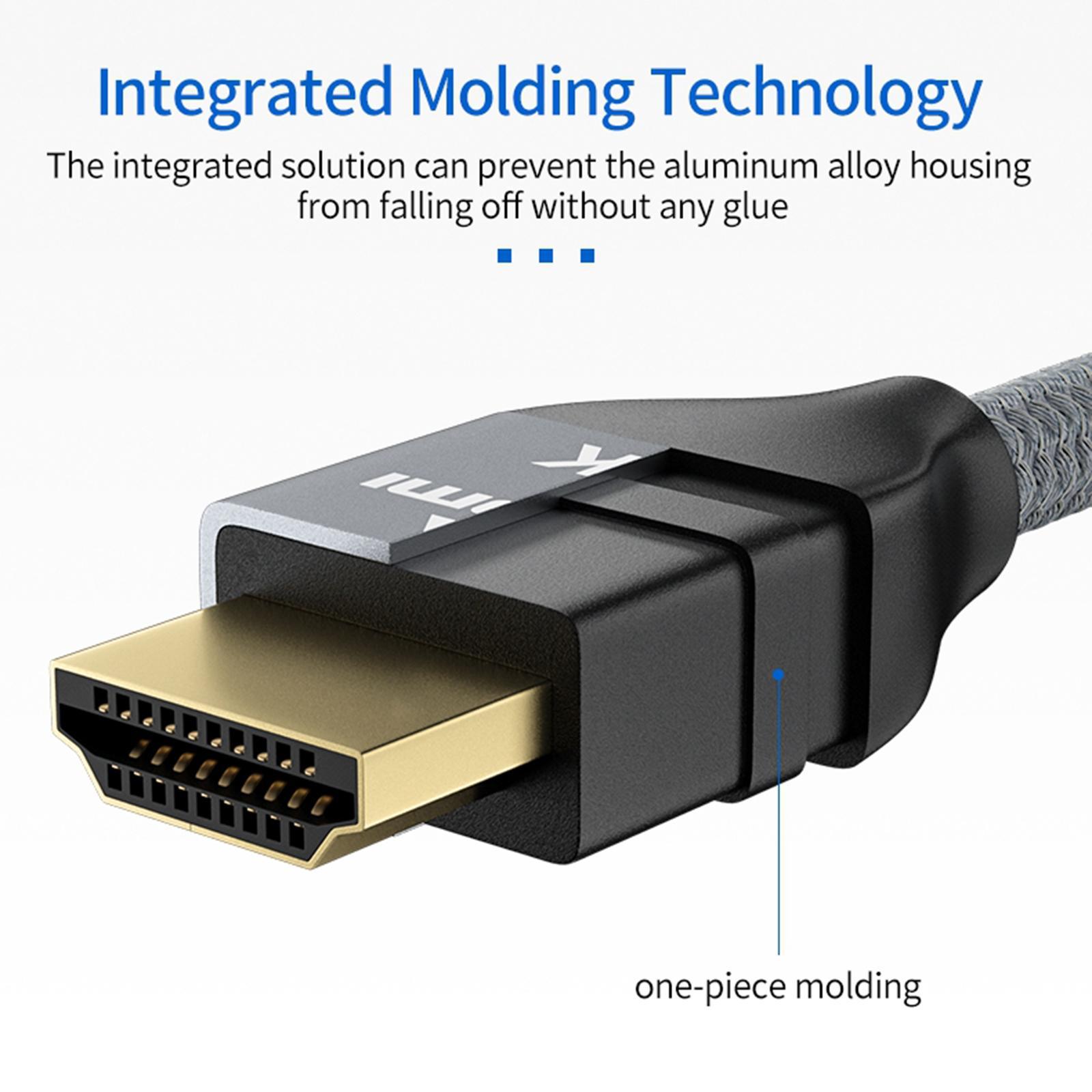 2.1 Cable 8K 60Hz 4K 120Hz High Speed Video Cord