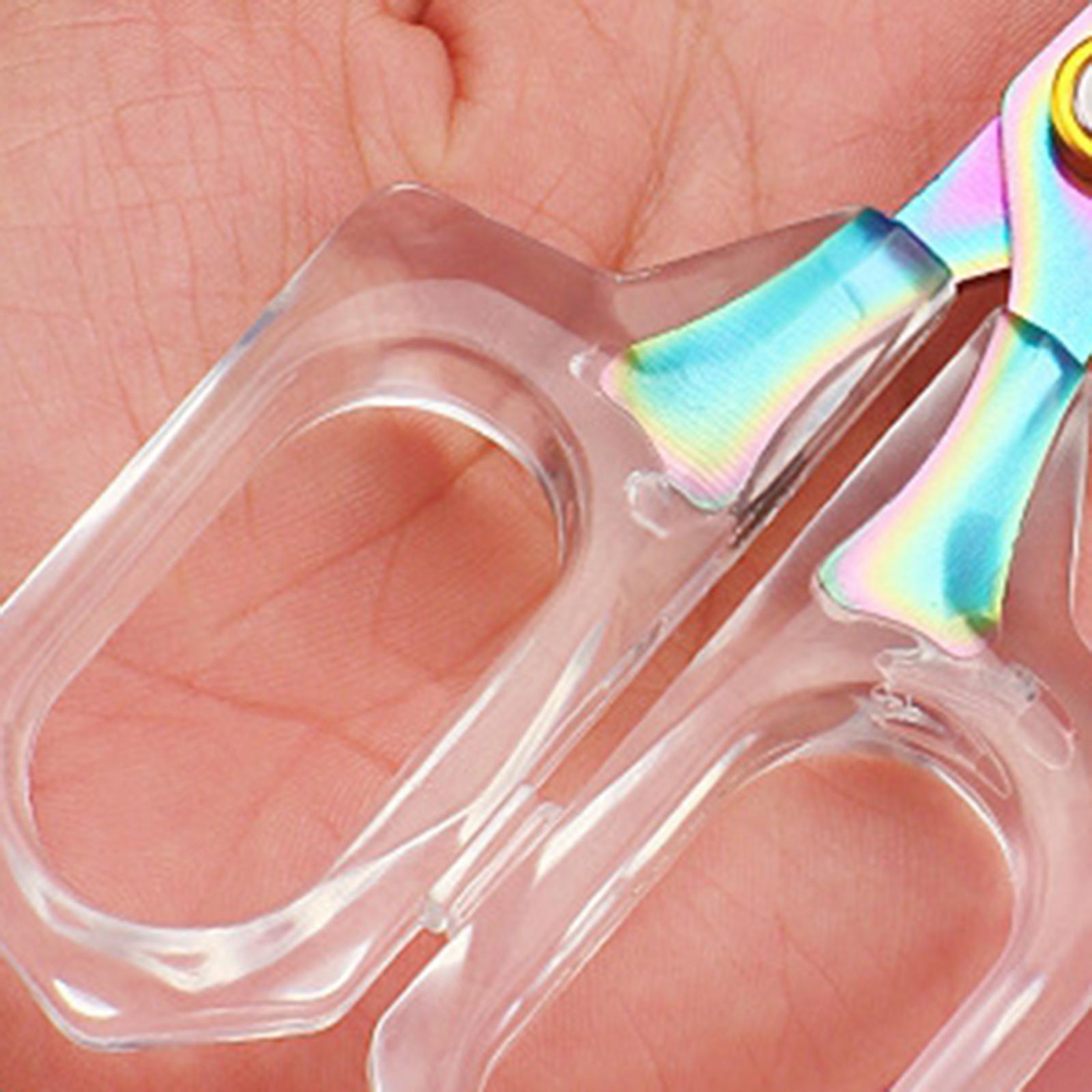Fashion Office Scissors Household Scissors All Purpose Sewing Scissors Clear Handle Cutter Craft  Office Scissors Multipurpose for Home