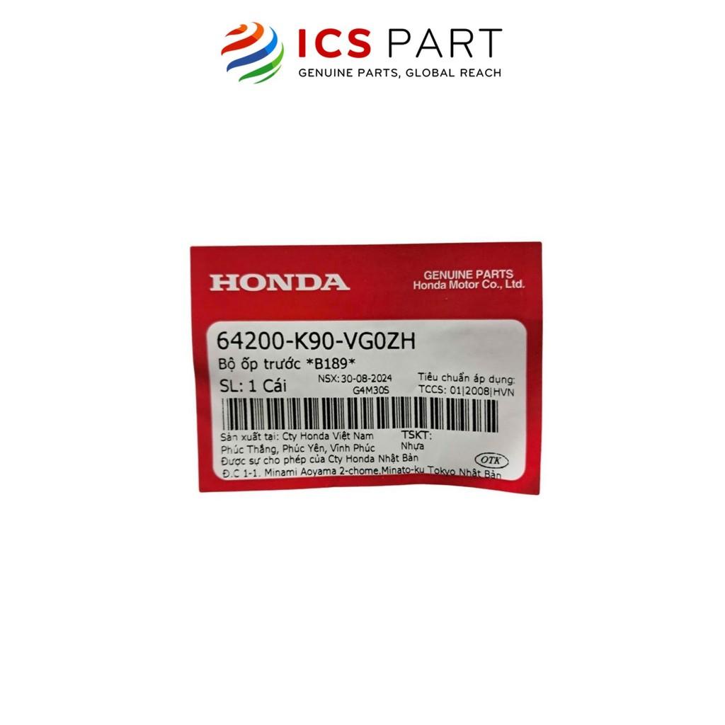 Bộ Mặt Nạ Trước (Quây Mặt Nạ) HONDA Wave Rsx 110 (Cơ Nan) 2021 Xanh Đen Type1 B189 (64200K90VG0ZH)