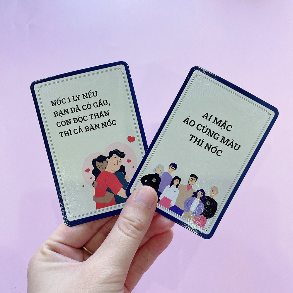 Bộ Bài PHÊ FAR Ver 2 Drinking Game 50 Lá Huệ Bài Ăn Nhậu Không Thể Thiếu Trong Mọi Cuộc Vui