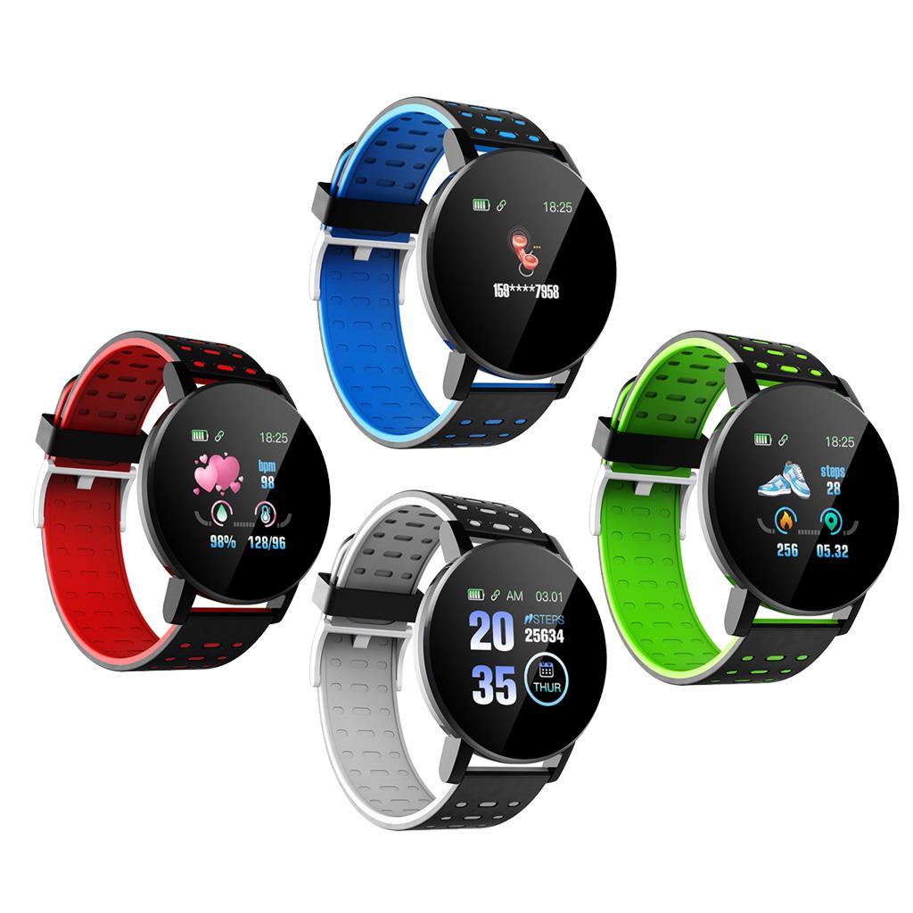 2X Smart Watch Bluetooth Bracelet Watch for iPhone iOS / Samsung Android Red