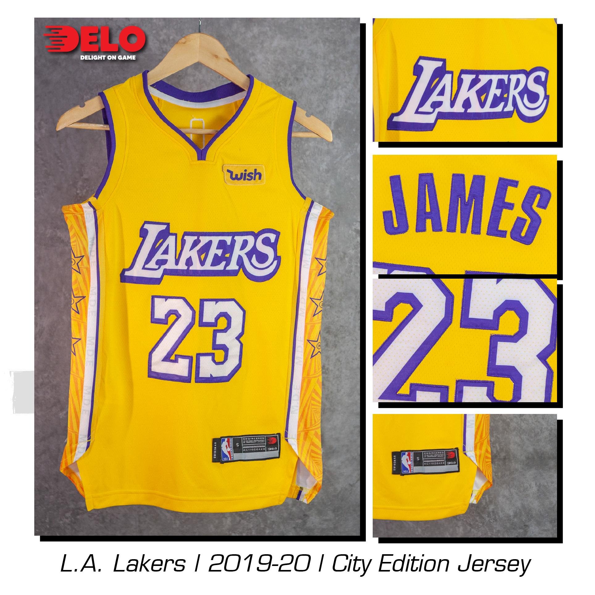 Bộ quần áo bóng rổ Jersey NBA Delo - Los Angeles Lakers - Lebron James