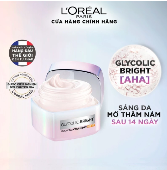 Kem Dưỡng L'Oreal Sáng Mịn Mờ Thâm Nám 50ml