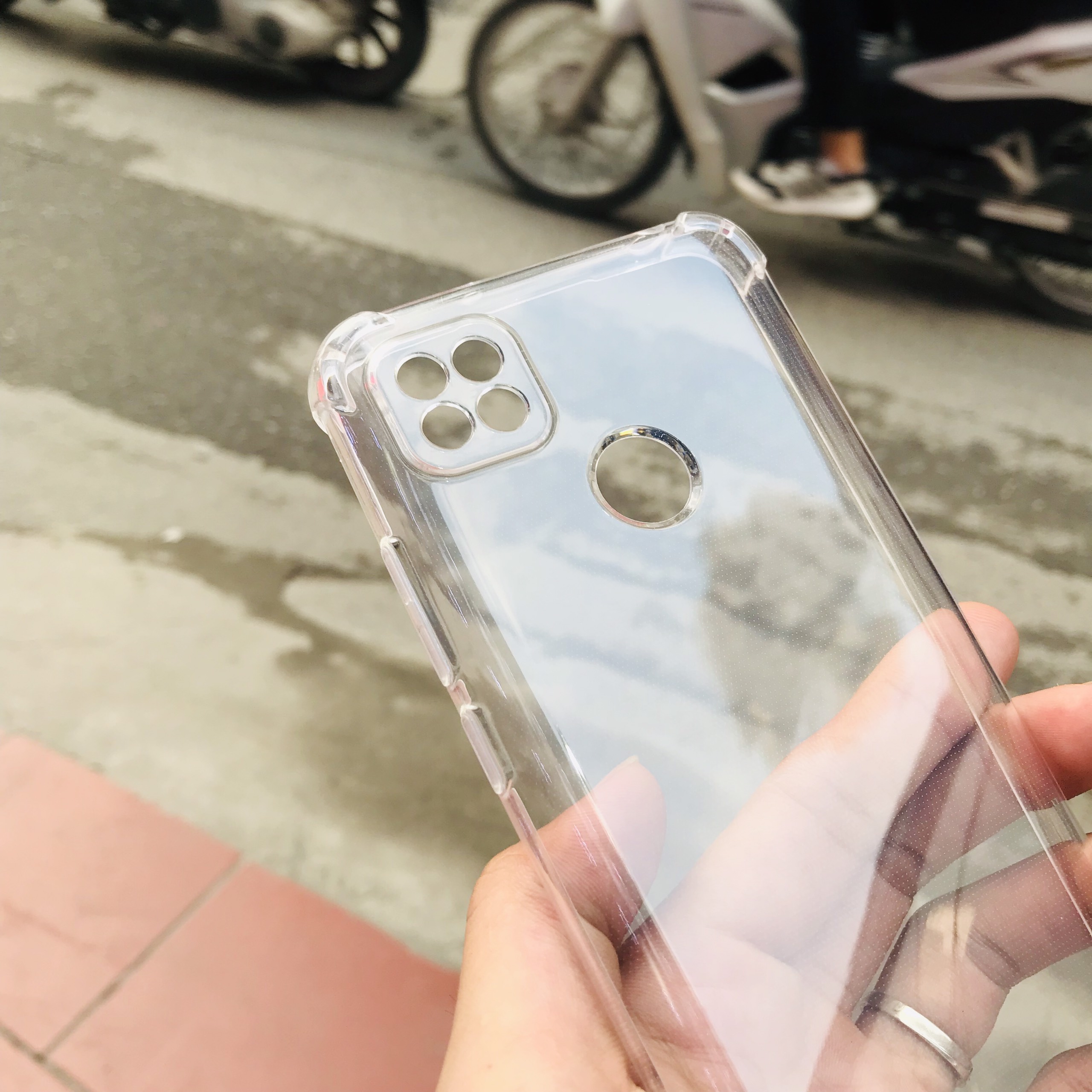 Ốp Lưng Chống Sốc Cho Redmi 10A Có Bọc Khí 4 Góc Chống Sốc, Khoeét Lỗ Bảo Vệ Camera