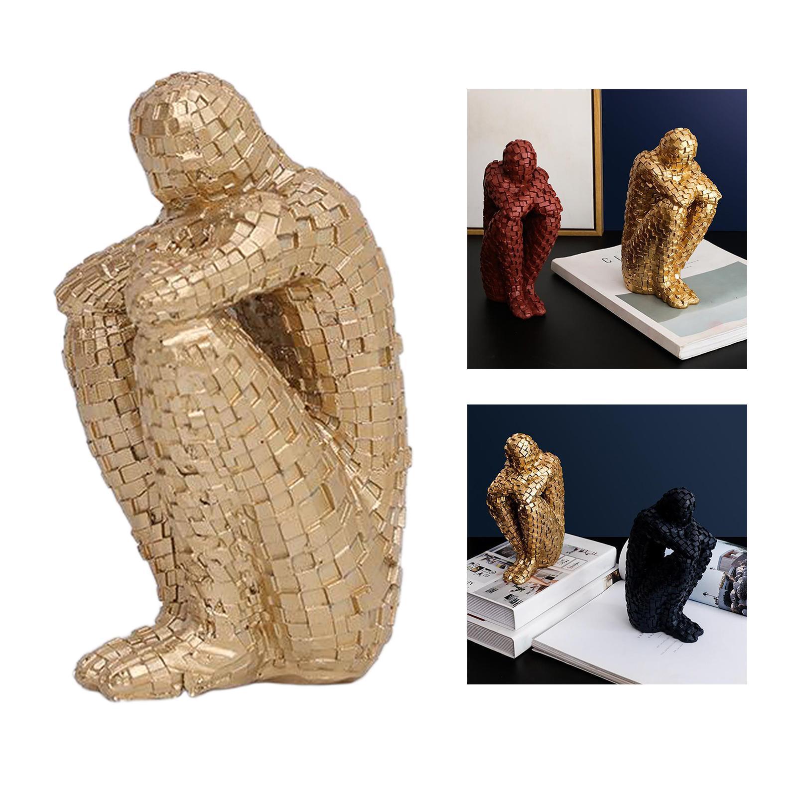 Abstract Sculpture Ornament Figurine Cabinet Shelf Decor