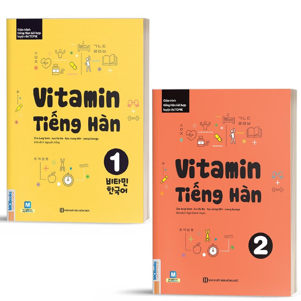 Sách - Combo Vitamin Tiếng Hàn 1, 2, 3