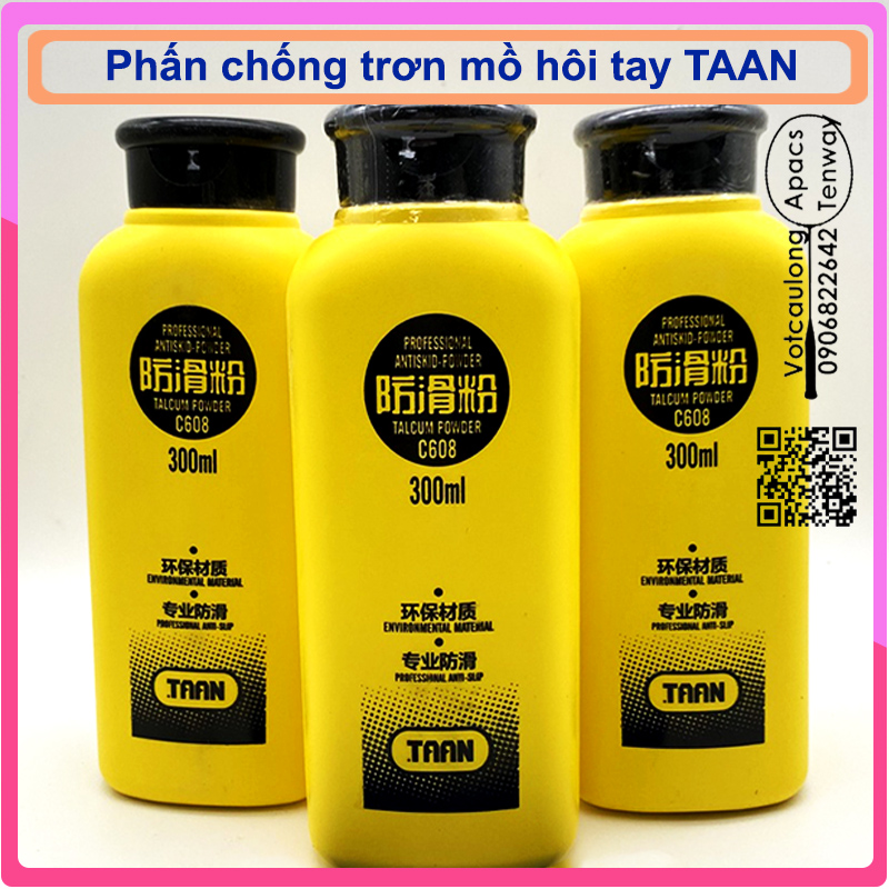 Bột phấn chống trượt dùng cho Cầu Lông, Tennis, Gym, Thể Thao, Câu Cá, Bowling - Thấm mồ hôi siêu tốt, siêu bám, an toàn sử dụng.