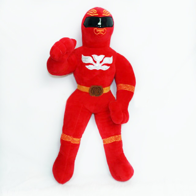 Gấu bông siêu nhân Gao (50cm---&gt;65cm) 5 anh em siêu nhân siêu ngầu cho bé, hàng xịn chuẩn form, cao cấp, an toàn cho người sử dụng