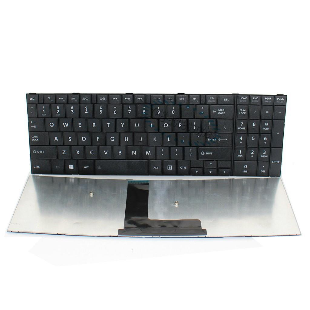 (KEYBOARD) BÀN PHÍM LAPTOP DÀNH CHO TOSHIBA C50-B dùng cho C50-B, C55-B (Chân vít trên dưới)