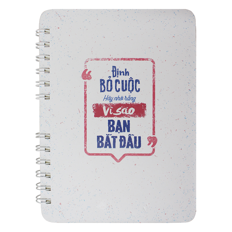 Notebook Định Bỏ Cuộc Hãy Nhớ Rằng Vì Sao Bạn Bắt Đầu