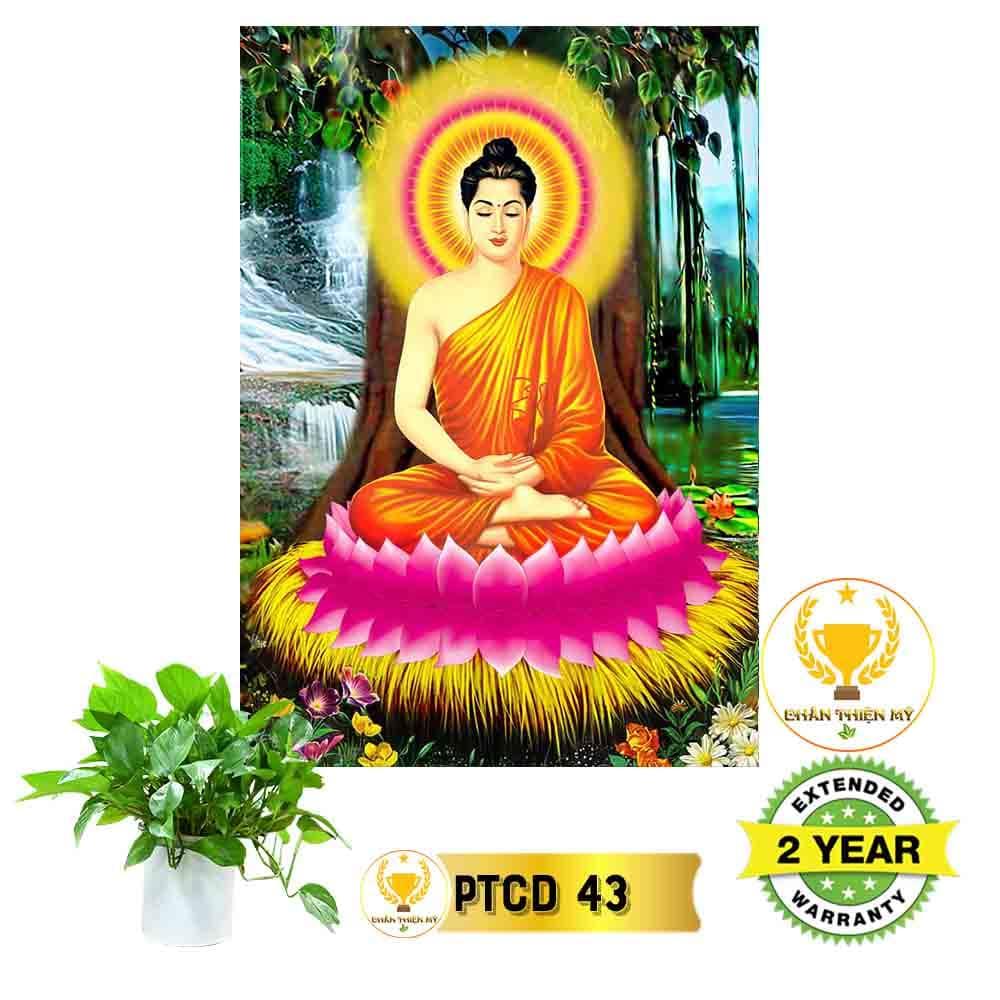 Tranh điện Phật Thích Ca_PTC6