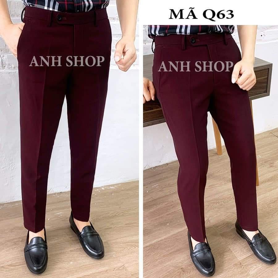 Quần tây âu nam cao cấp chất vải tuyết co giãn 4 chiều , chuẩn thiết kế hàn quốc, cực tôn dáng, lịch sự, trẻ trung