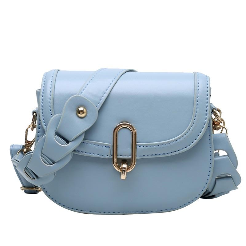 Spring and Summer Semi-Circular Saddle Bag Women's Personalized Shoulder Strap Shoulder Bag