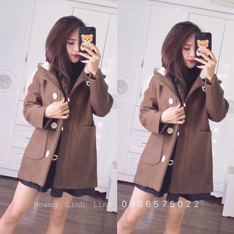 Áo khoác dạ nữ dáng dài