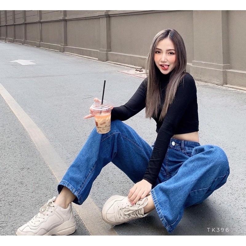 QUẦN JEANS-SUÔNG ĐỨNG