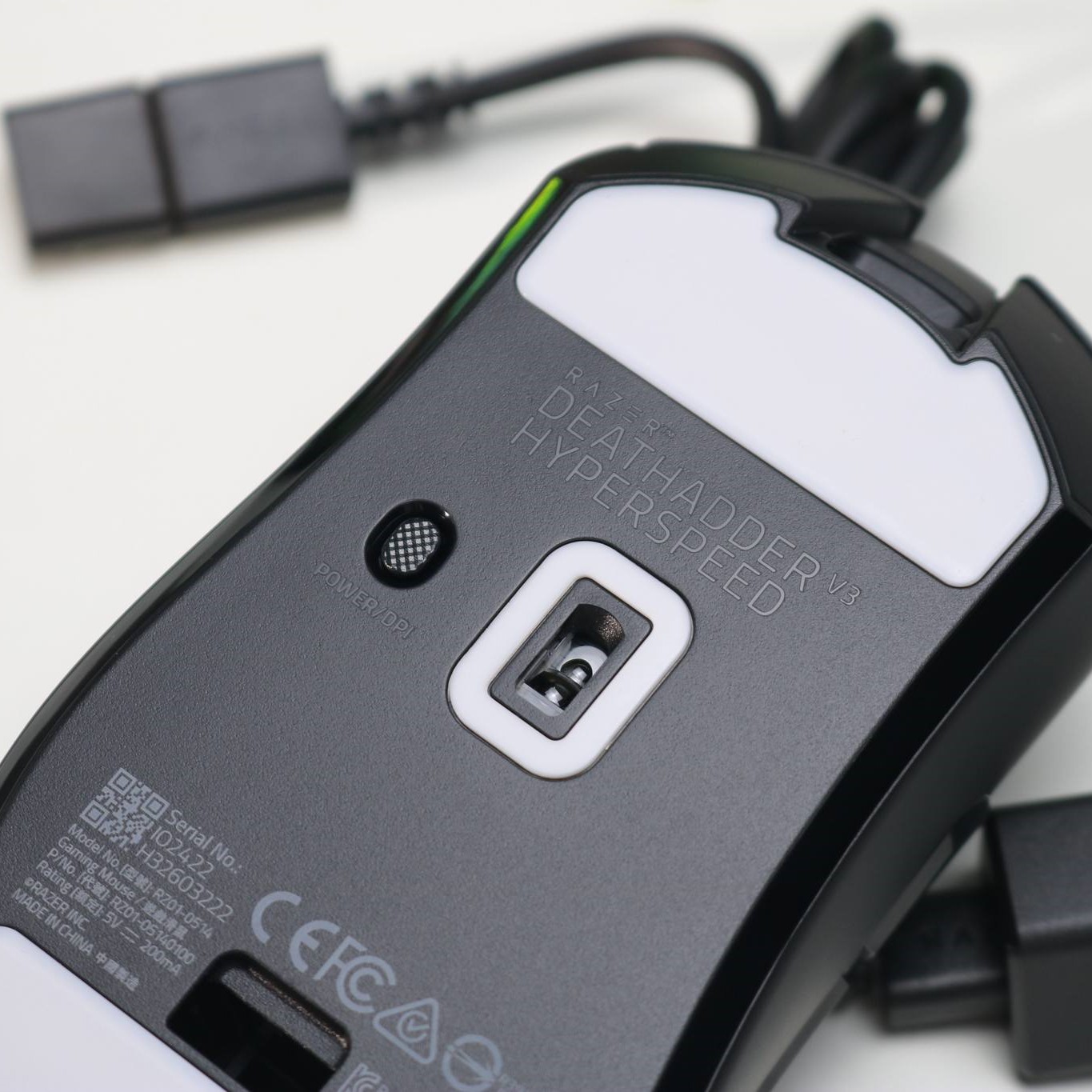 Chuột Gaming không dây Razer DeathAdder V3 HyperSpeed - Hàng chính hãng