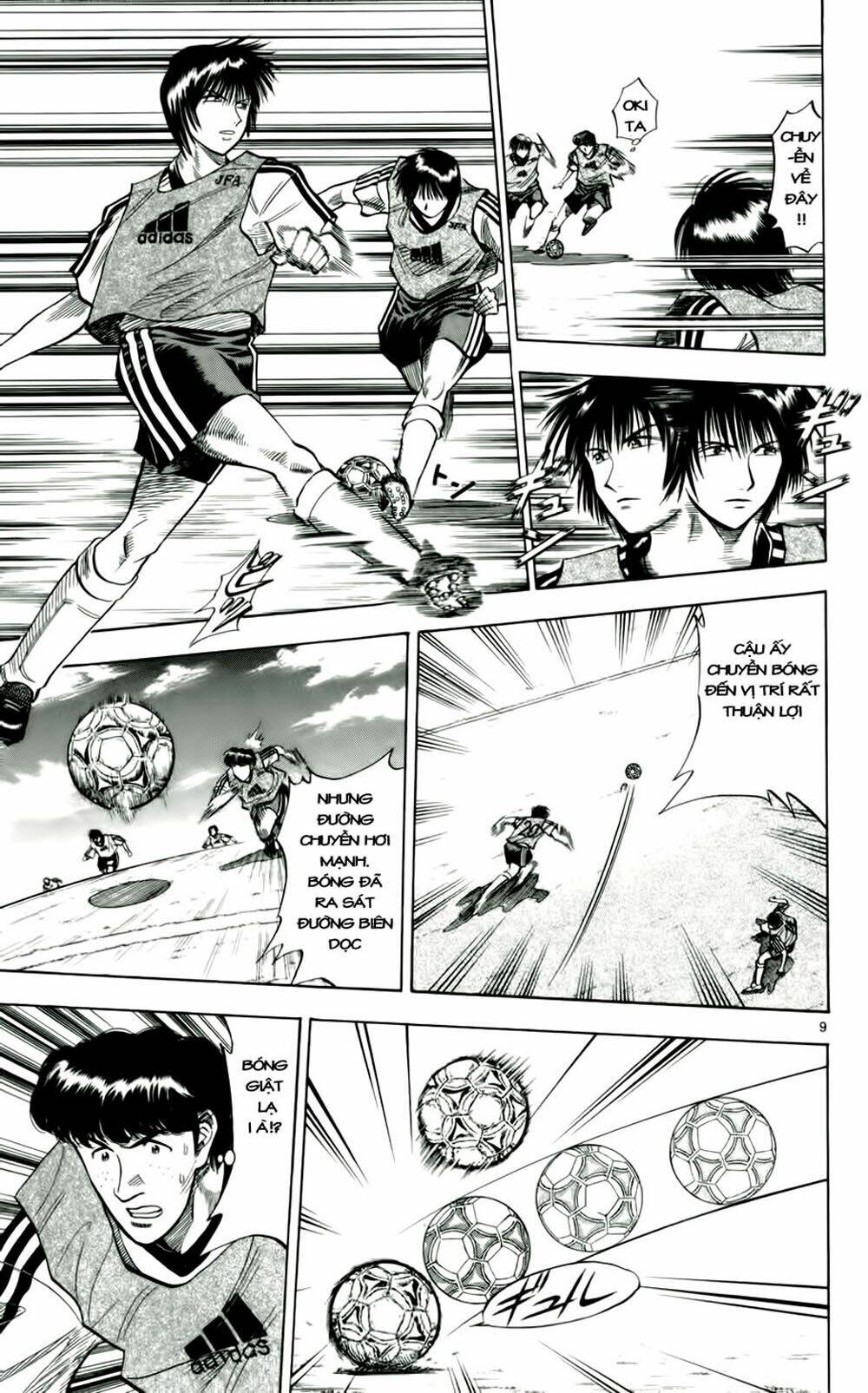 vũ điệu trên sân cỏ - fantasista chapter 36 14