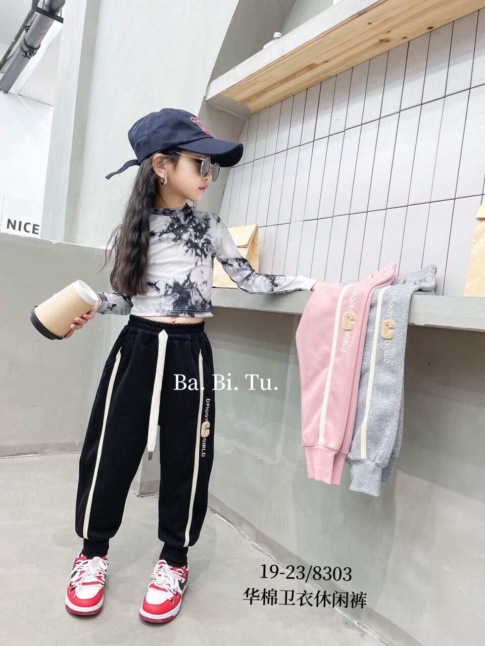 Quần nỉ cho bé gái từ 10-25kg