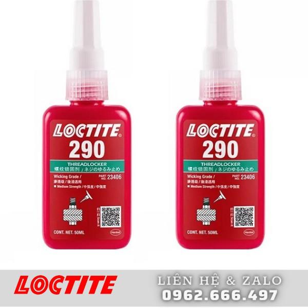 Keo loctite khoá ren 290 - 50ml và 250ml