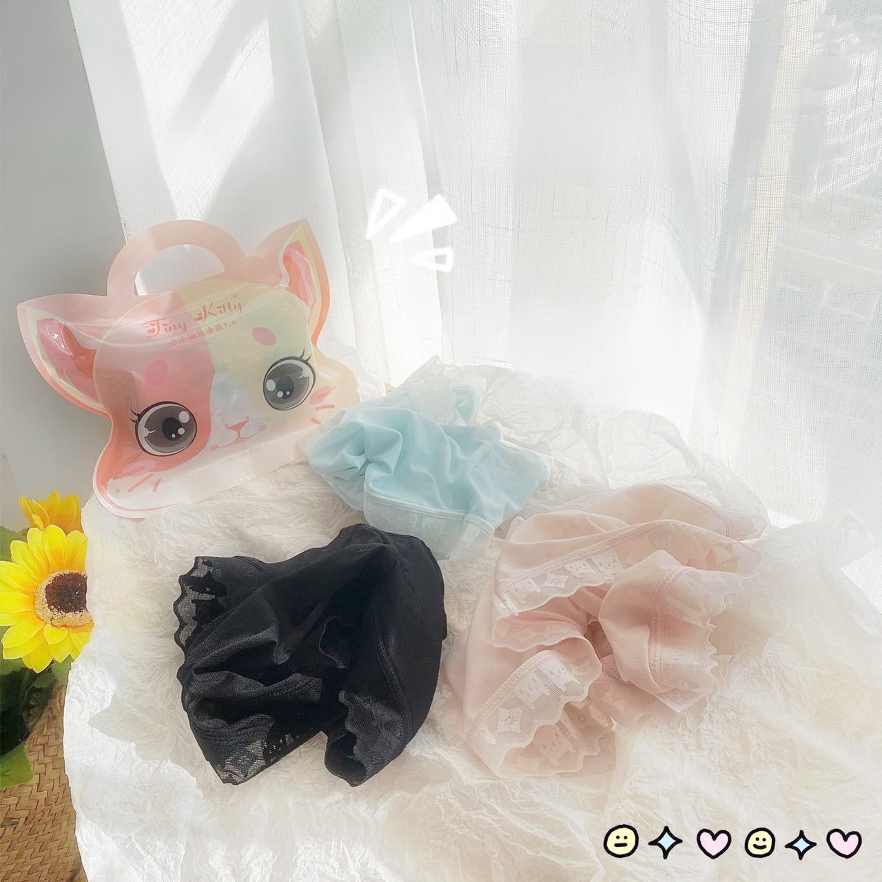 Set Quần Lót Mèo Nhỏ Đáng Yêu - B.Lingerie
