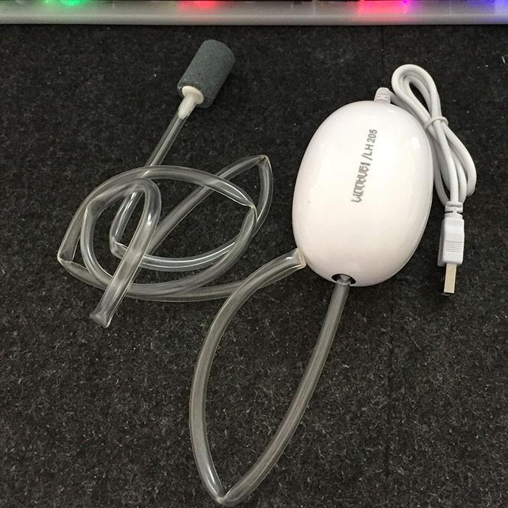 Máy Sục Tạo Oxy USB LH - máy xục oxy nhỏ gọn