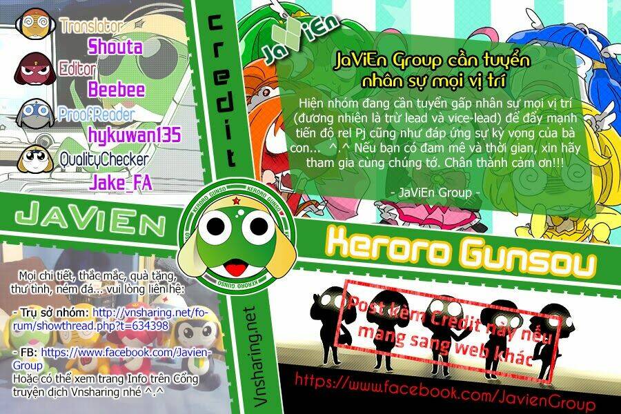 trung sĩ keroro chapter 1 1