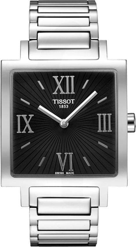 Đồng Hồ Nữ Dây Thép Không Gỉ Tissot T034.309.11.053.00 (29 x 29 mm) - Đen Bạc