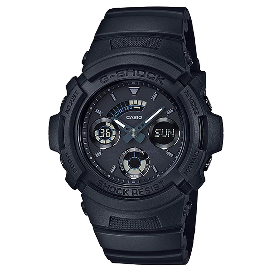 Đồng hồ nam dây nhựa Casio G-Shock chính hãng AW-591BB-1ADR