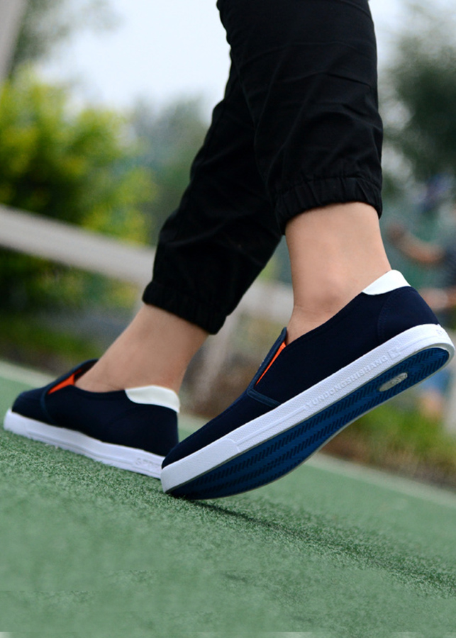 Giày Sneaker Nam Chất Vải [TN88- Xanh Navy, TN86-Đen]