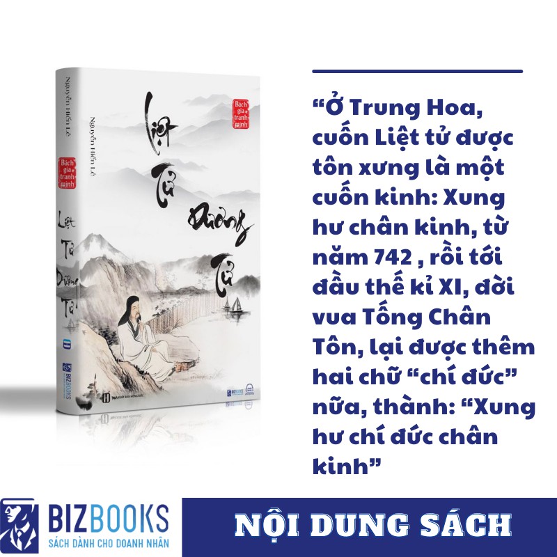 Sách - Liệt Tử Dương Tử - Nguyễn Hiến Lê (Tuyển Tập Bách Gia Tranh Minh)