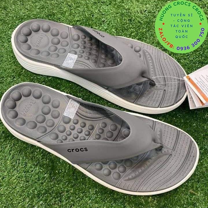 DÉP XỎ NGÓN REVIVA CHO NAM MÀU GHI