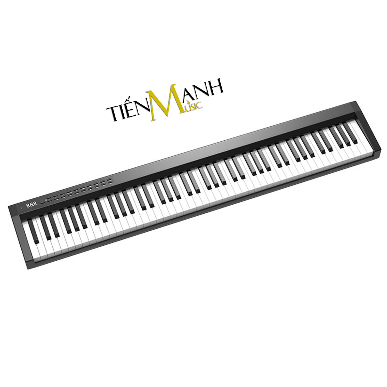 Đàn Piano Điện Konix PH88C - Đàn, Chân, Bao, Nguồn 88 Phím nặng Cảm ứng lực - Midi Keyboard Controllers - Kèm Móng Gẩy DreamMaker (Kết nối máy tính và điện thoại, Loa kép, Bluetooth, Pin sạc, Loa lớn)