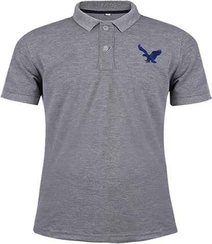 Áo thun polo nam tay lỡ chính hãng dokafashion dáng thể thao nam cao cấp được thêu logo sắc xảo tông màu cơ bản -combo 3 áo xám trắng đen - DBM307