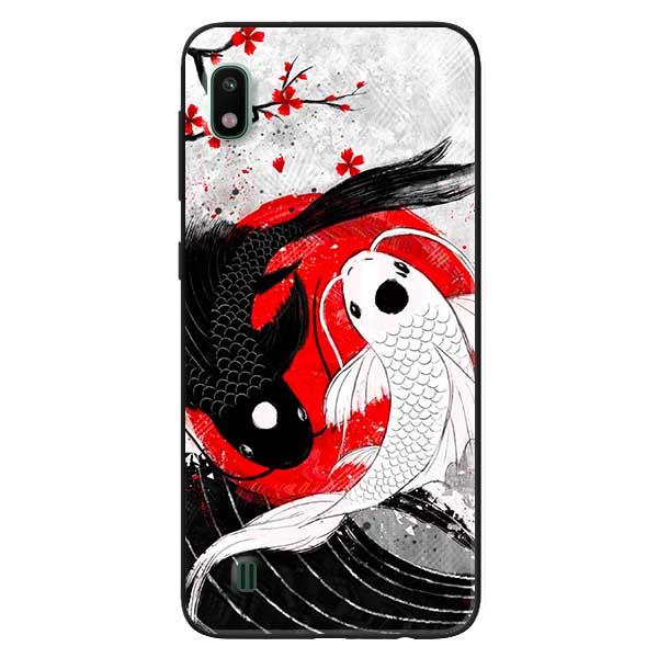 Ốp lưng dành cho Samsung Galaxy A10 / A10s - Cá Chép Đen Trắng