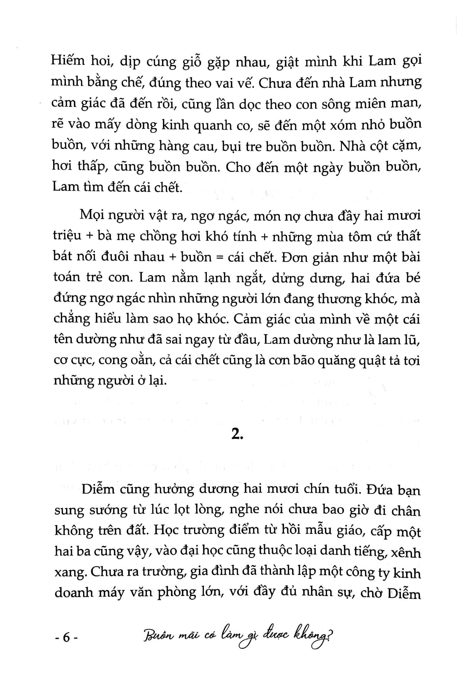 Buồn Mãi Có Làm Gì Được Không?