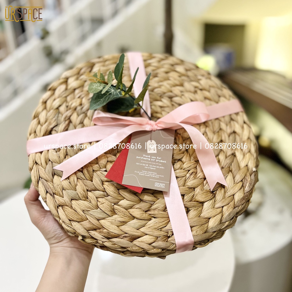 Set quà tặng Valentine 4 tấm lót bàn ăn trang trí decor Ur Space/ Valentine Gift Set of 4 pcs place mat