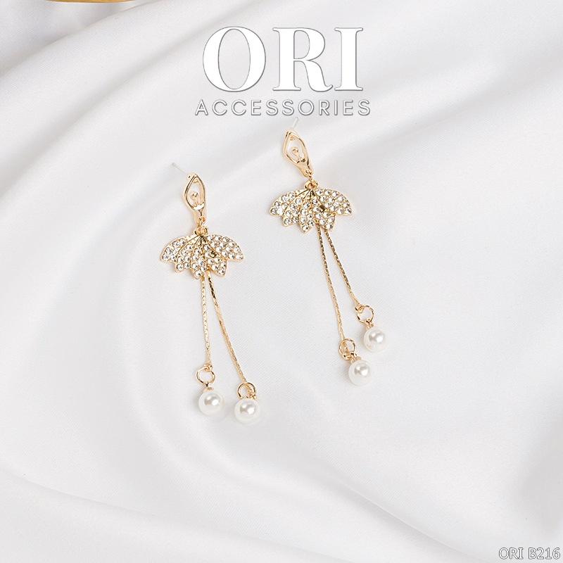 Bông tai nữ dáng dài Vũ công ballet Artemis xinh xắn độc đáo ORI ACCESSORIES B216