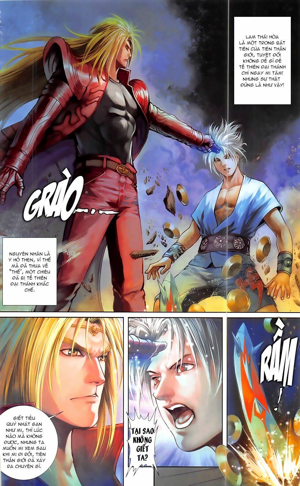 thần binh đấu giả (saint warrior) chapter 4.2 19